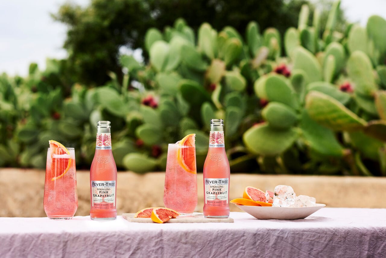 Fever-Tree enrichit sa gamme et dévoile un tout nouveau produit : Sparkling Pink Grapefruit