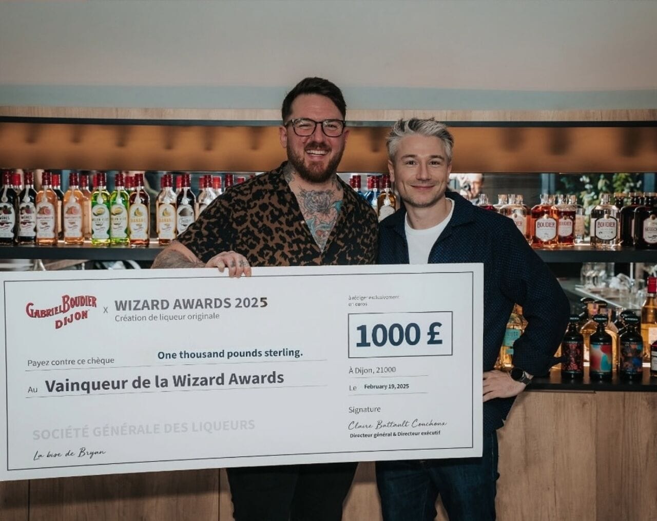 Ashley Haines remporte le Gabriel Boudier Wizard Awards UK 2025