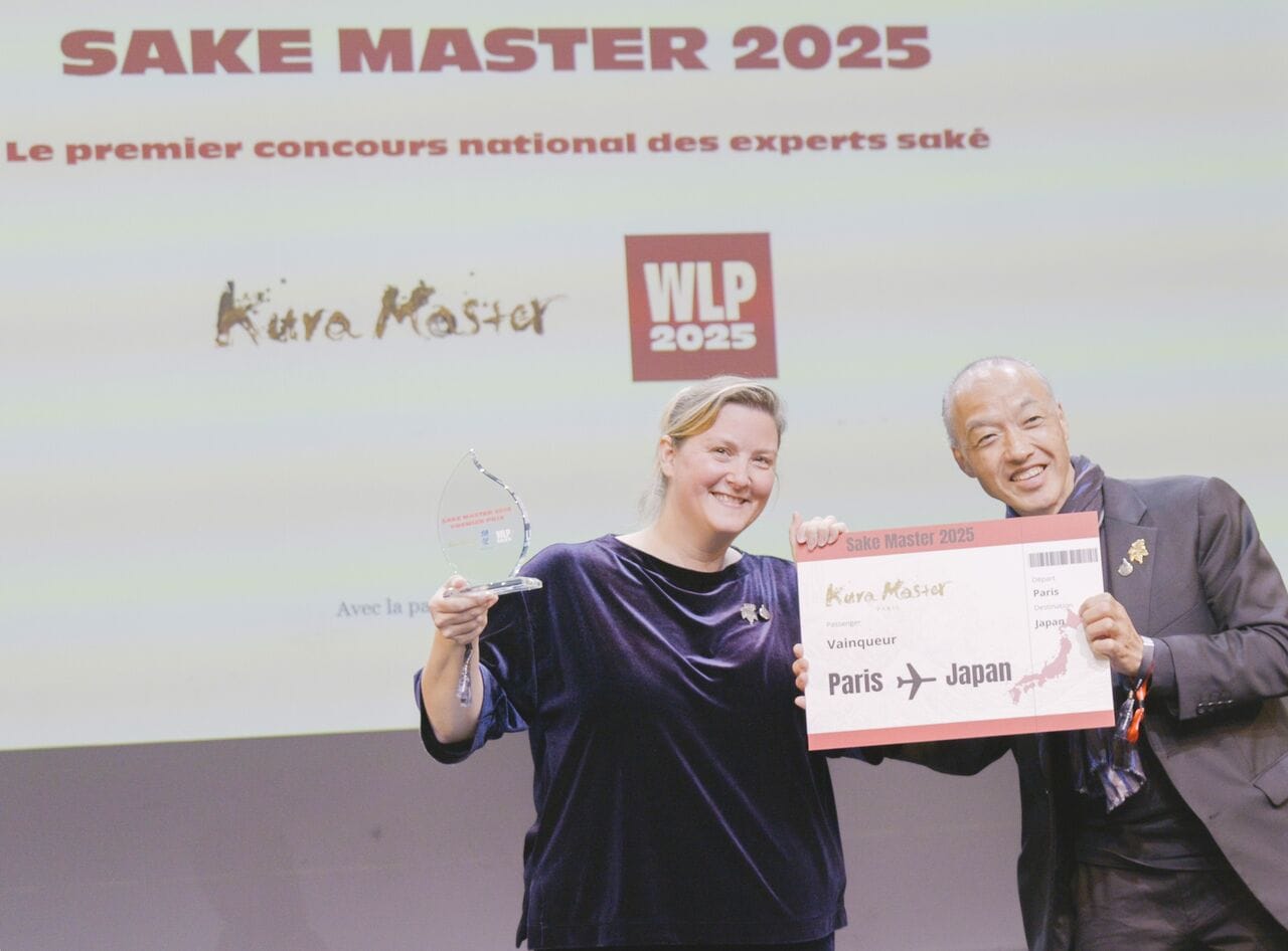 Chloé Cazaux Grandpierre, vainqueur du Saké Master 2025, premier concours de dégustation et de service dédié au saké